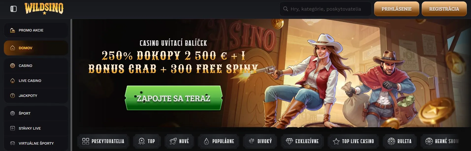 Najlepšie zahraničné online kasína pre Slovákov 2026 Wildsino